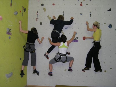 Kletterübungen